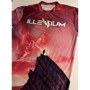 Illenium Red Rocks Amphitheater 2019 Styled Jersey XL Music DJ EDM Festivals